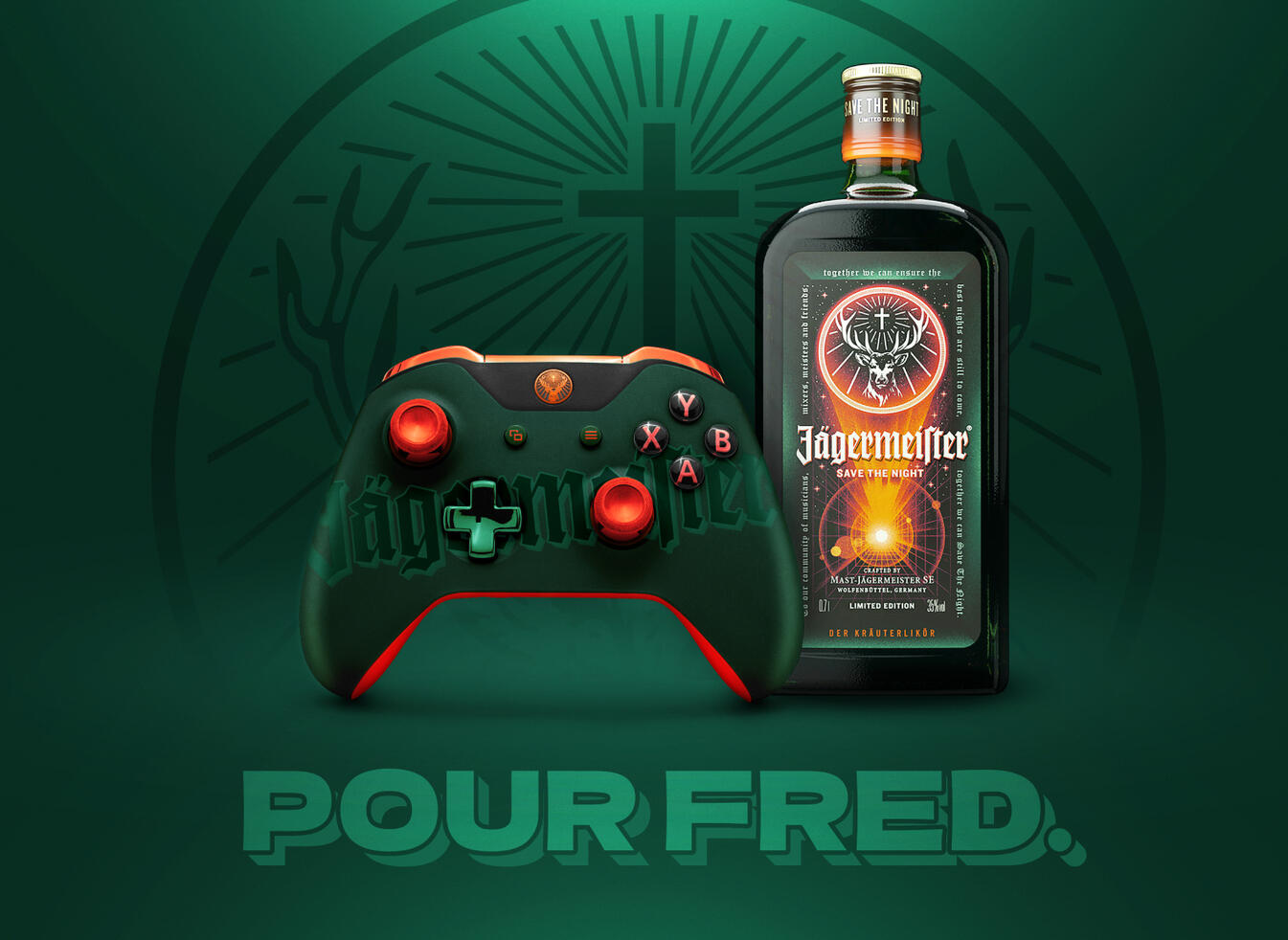 Manette Xbox personnalisé • Jägermeister