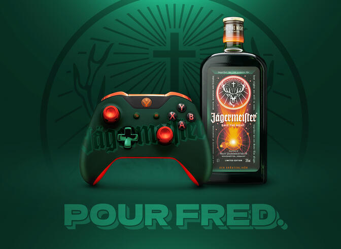 Manette Xbox personnalisé • Jägermeister